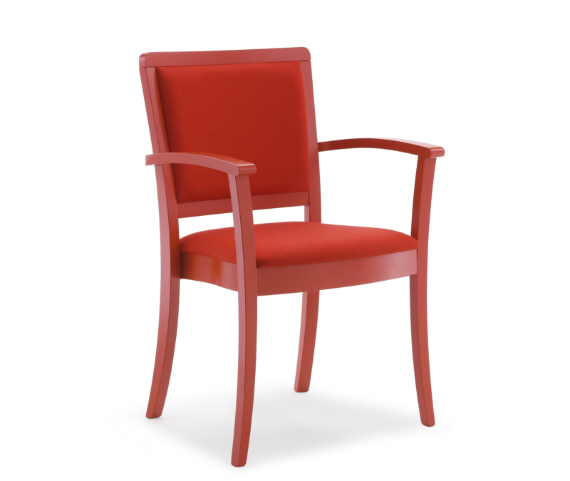 Poltroncina con braccioli impilabile 263_1S