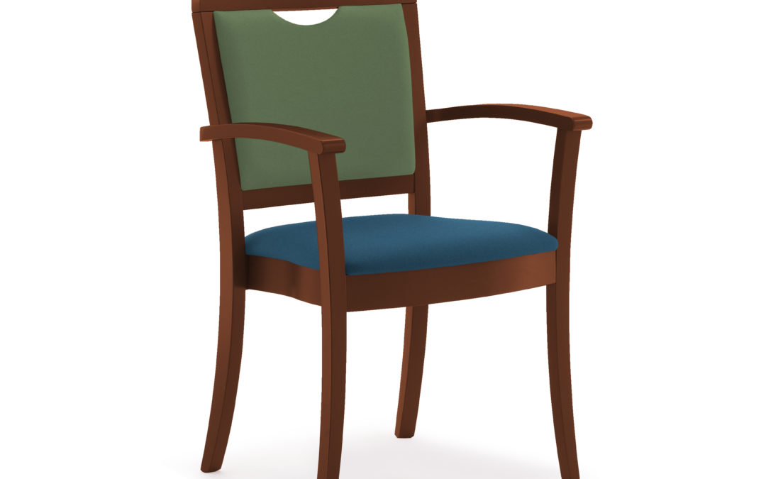 Poltroncina con braccioli impilabile 263_1SM