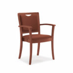 Poltroncina con braccioli impilabile