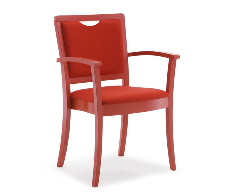 Poltroncina con braccioli impilabile 263_1SM