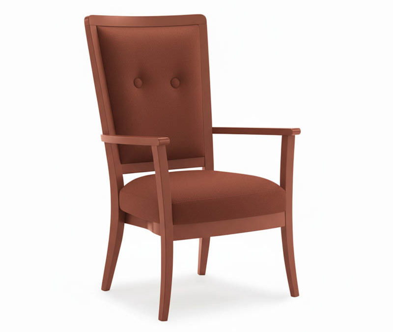 Armchair with high backrest 263_H