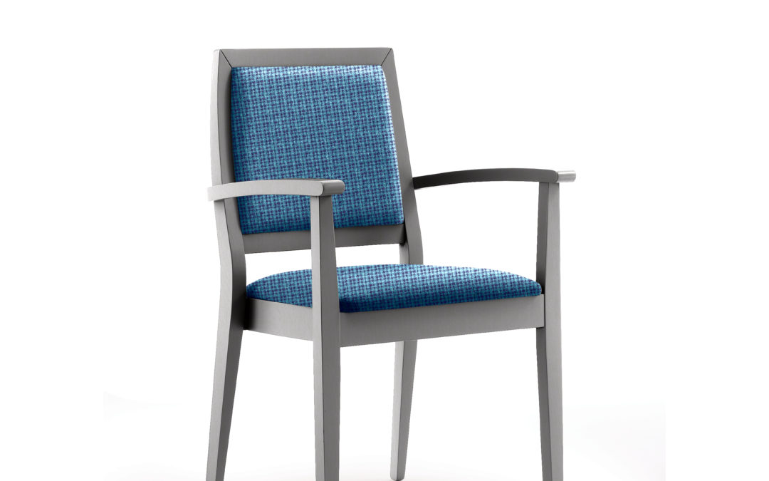 Poltroncina con braccioli impilabile 269_1S