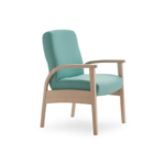 Armchair with low backrest 274_FB