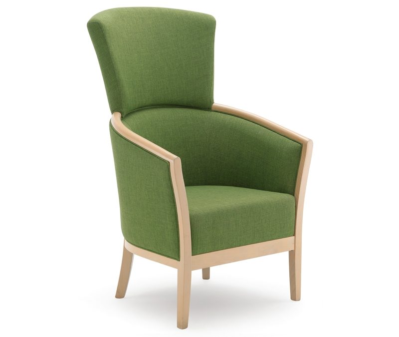 Lounge chair with high backrest 505_H