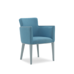 Tub chair with armrests fully upholstered 508_B
